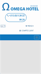 Mobile Screenshot of omegahotel-agadir.com